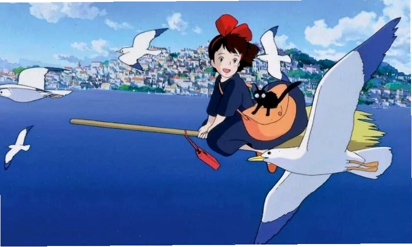 Cô Bé Phù Thủy Kiki cùng mèo đen Jiji