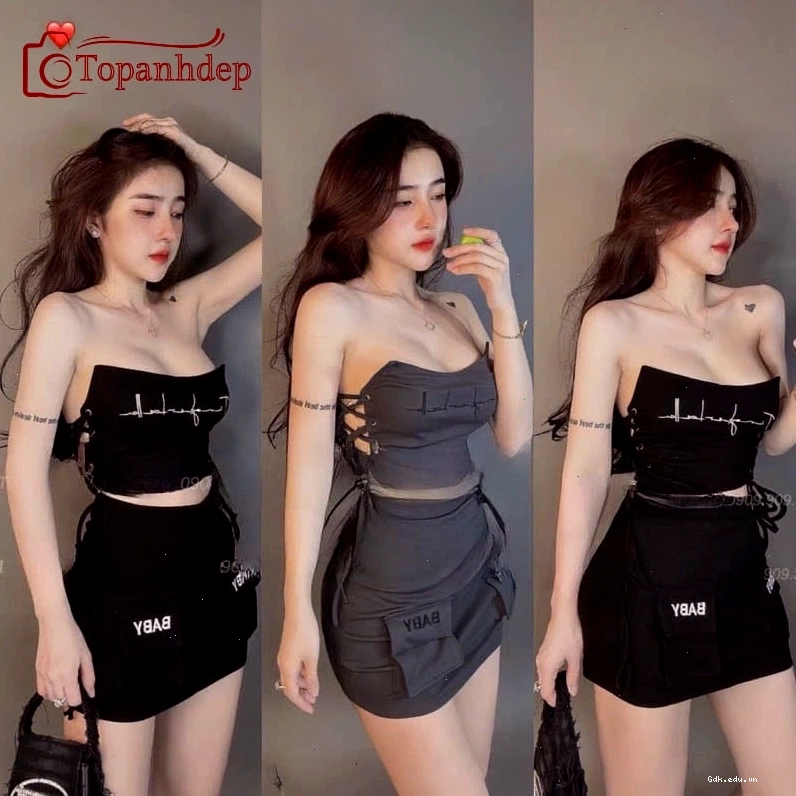 Cô gái 2k10 dịu dàng trong chiếc váy xòe