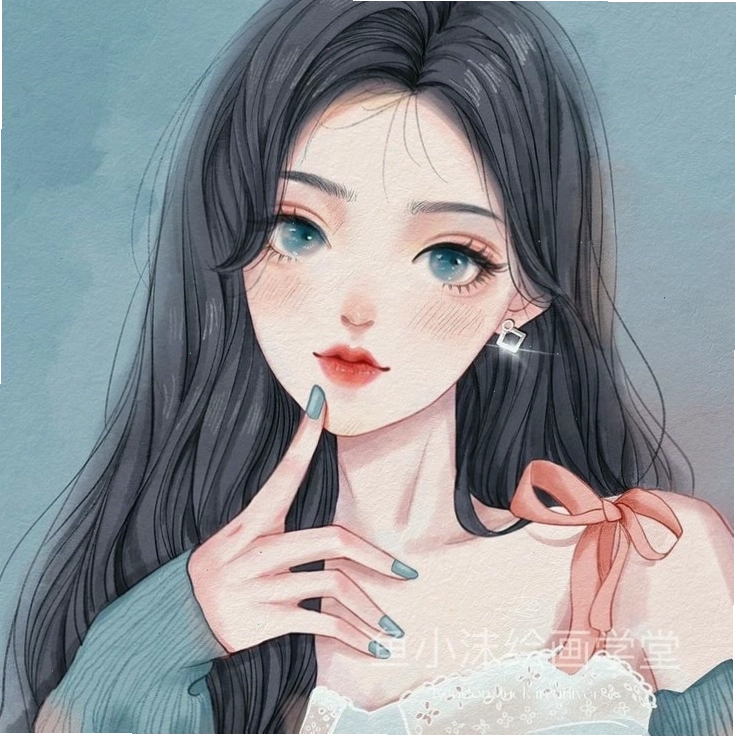 Cô gái anime với trang phục mùa hè tươi tắn