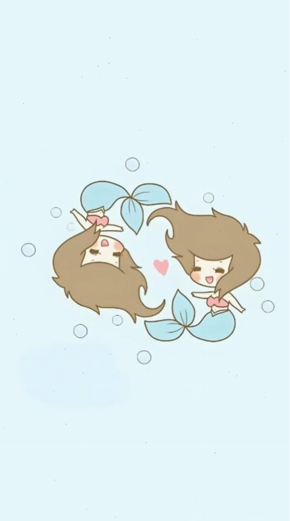 Cô gái Song Ngư Chibi duyên dáng bên hoa