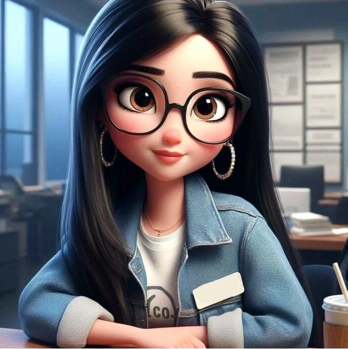 Cô giáo và học sinh chibi