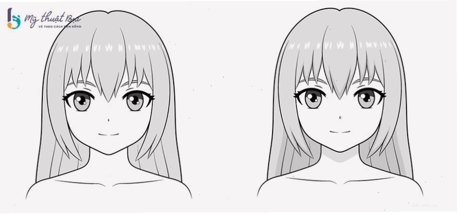 Đổ bóng và tô màu cho tranh anime
