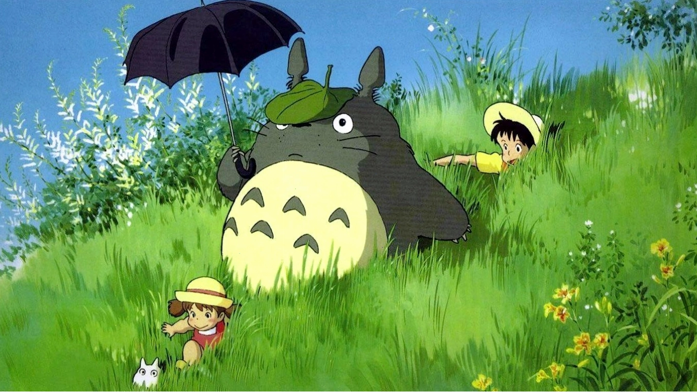Download Free Neighbor Totoro Wallpaper 1366x768 Full HD