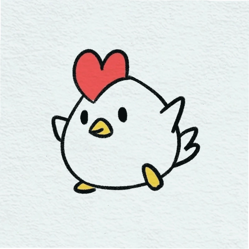 Gà chibi 7 trong bộ trang phục hóa trang ngộ nghĩnh