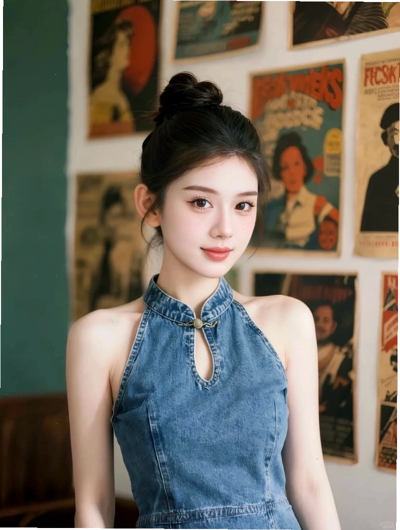 Gái Trung Quốc cute rạng rỡ trong khung cảnh thiên nhiên