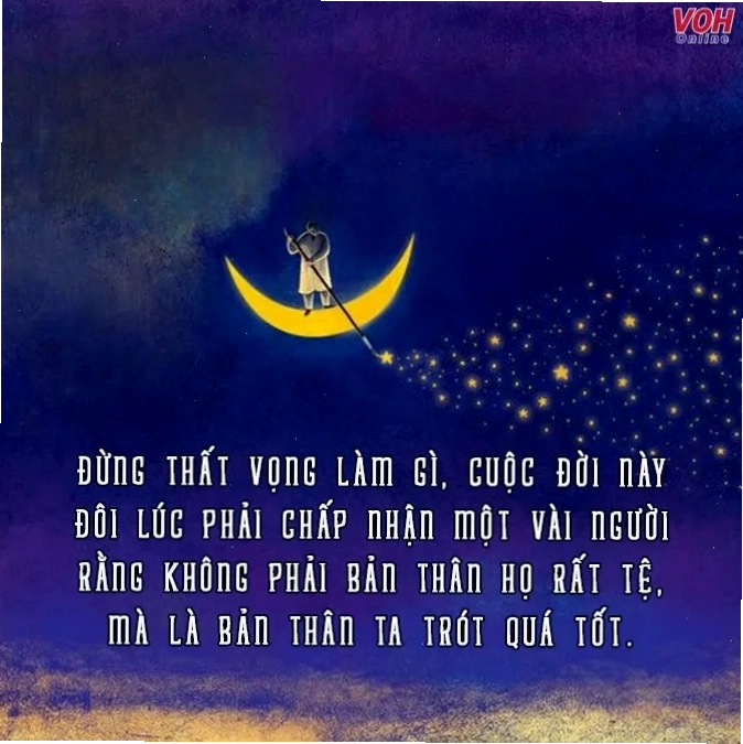 Hình ảnh ẩn dụ cho sự đơn độc và thất vọng