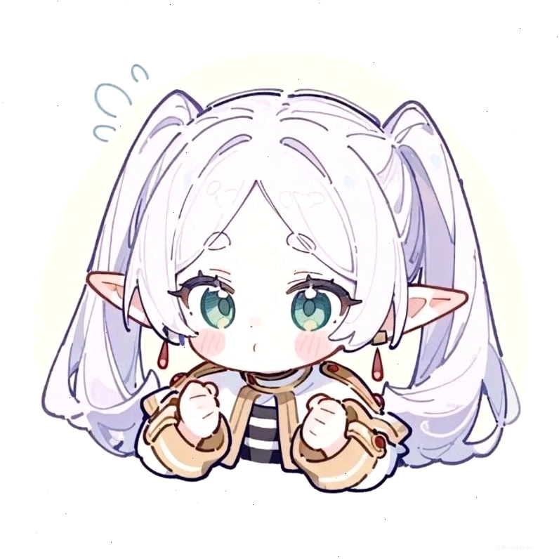 Hình ảnh anime chibi nam đang cười tươi với biểu cảm tinh nghịch