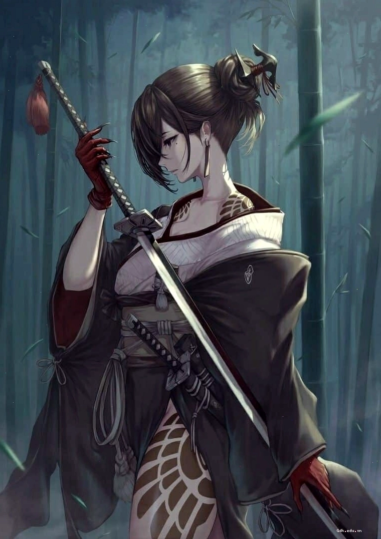 Hình ảnh anime cô gái sát thủ lạnh lùng