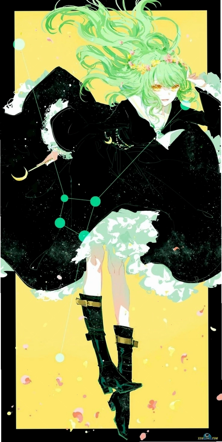 Hình ảnh anime của Bạch Dương với phong thái mạnh mẽ và khí chất lãnh đạo