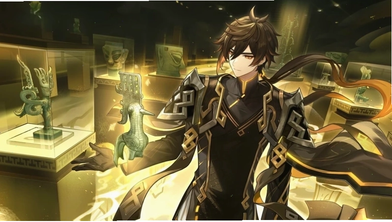 Hình ảnh anime đẹp với tông màu xanh dịu mát