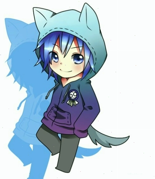 Hình ảnh anime nam cute với đôi mắt to tròn và biểu cảm ngây thơ