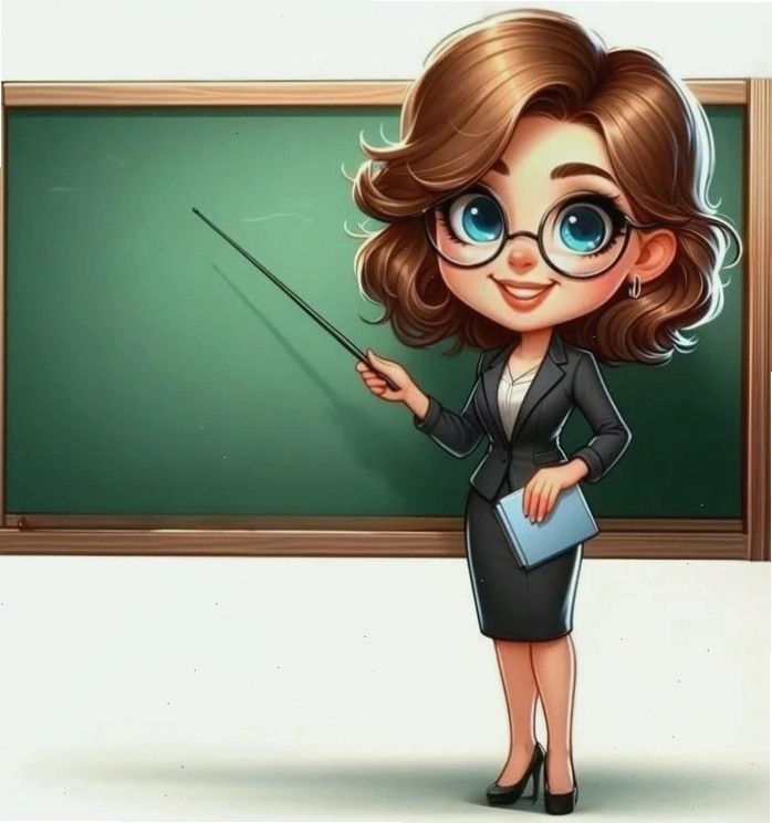 Hình ảnh cô giáo và học sinh chibi