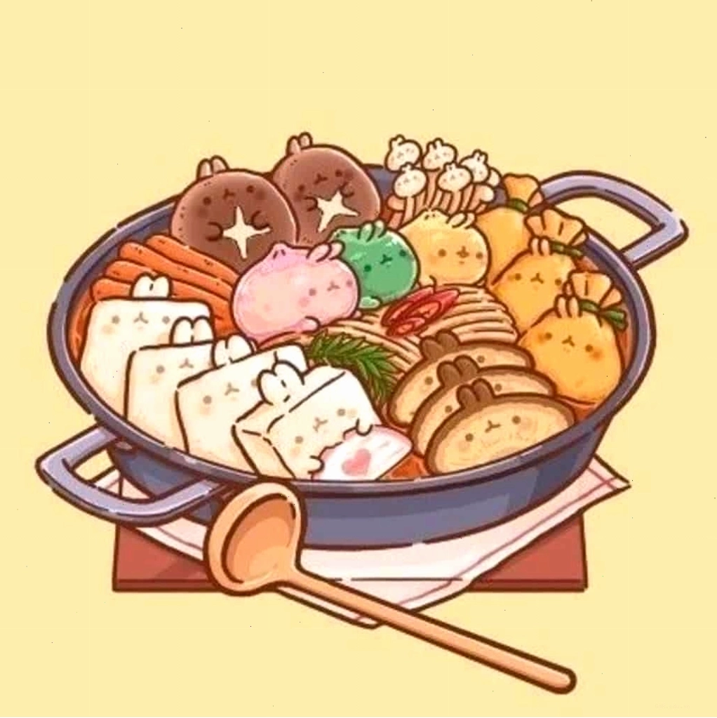 Hình ảnh đồ ăn Chibi độc đáo nhất