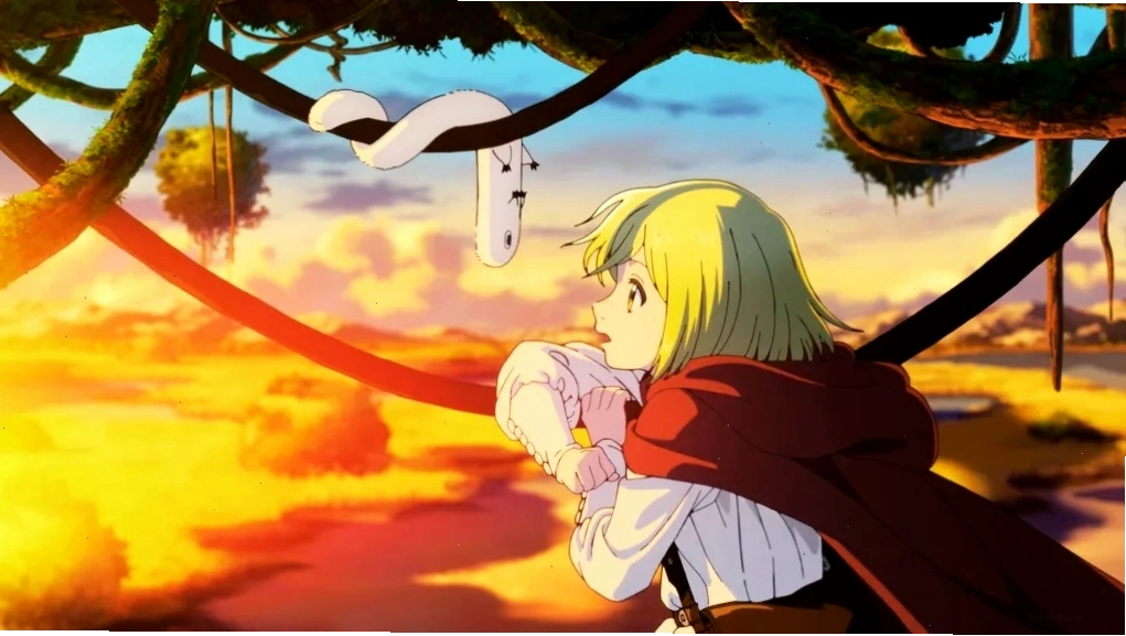 Hình ảnh minh họa phong cách anime trong thế giới phép thuật