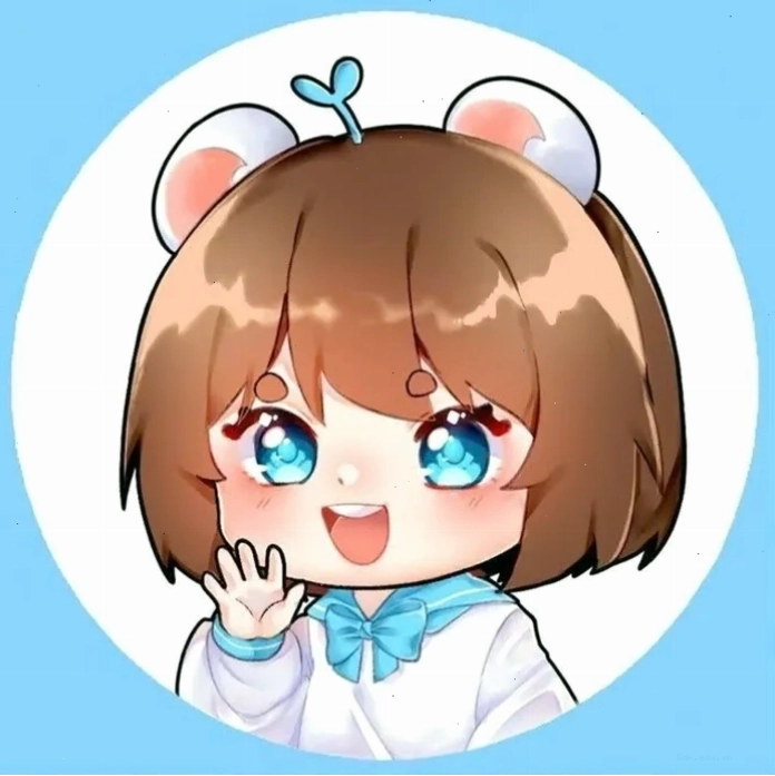 Hình ảnh Simmy mèo chibi với biểu cảm đáng yêu