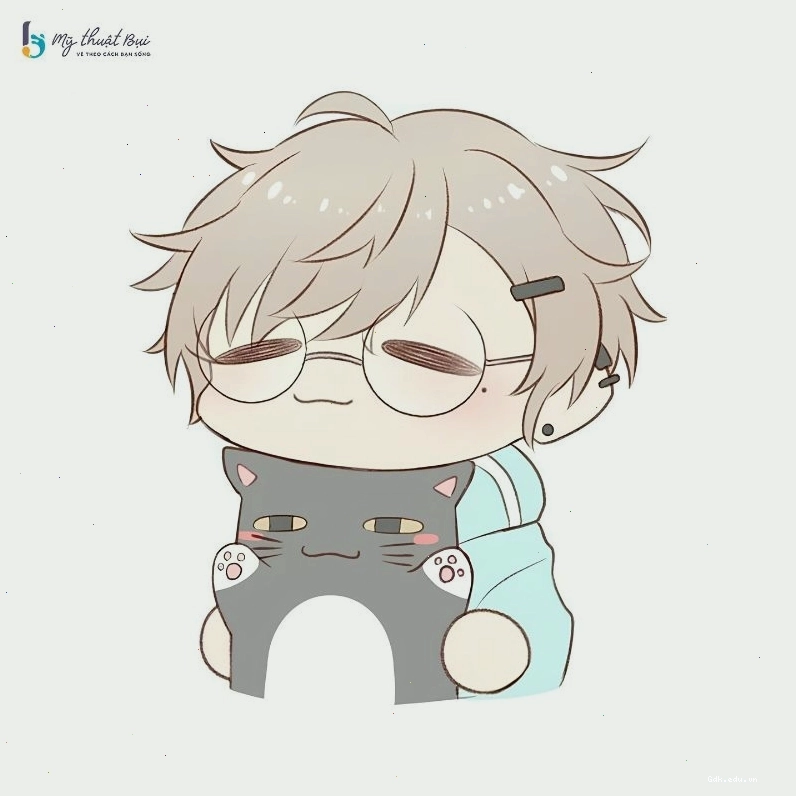 Hình chibi nam cá tính