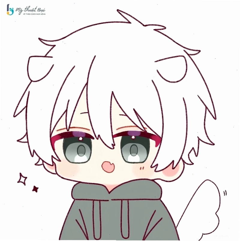 Hình chibi nam nữ siêu cute dễ thương