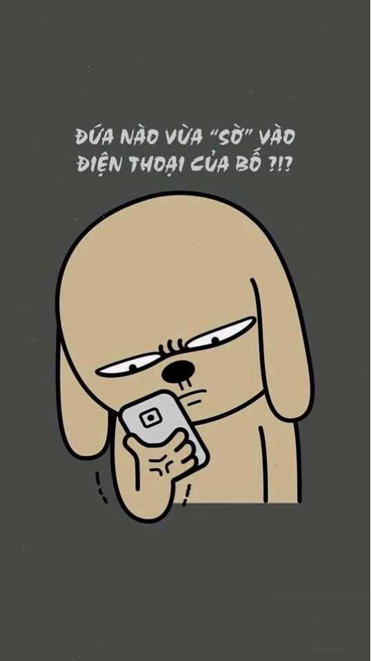 Hình nền anime cho điện thoại, mang phong cách bỏ điện thoại tao xuống