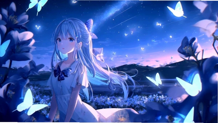 Hình nền anime dễ thương cho máy tính