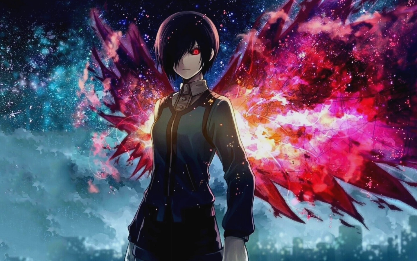 Hình nền anime với nhân vật quyền lực, toát lên khí chất lạnh lùng