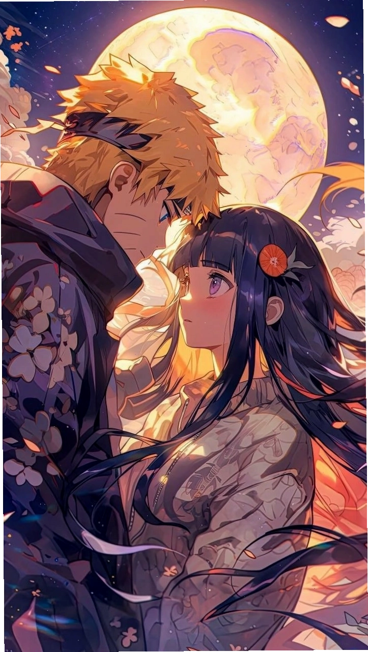 Hình nền điện thoại anime Naruto với phong cách chiến đấu