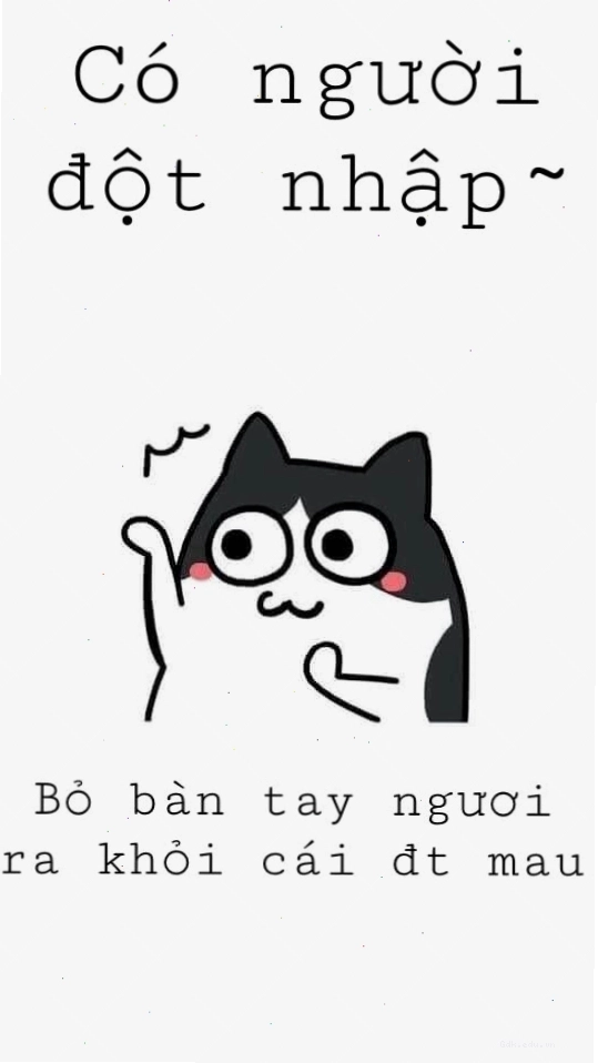 Hình nền điện thoại với thông điệp cá nhân