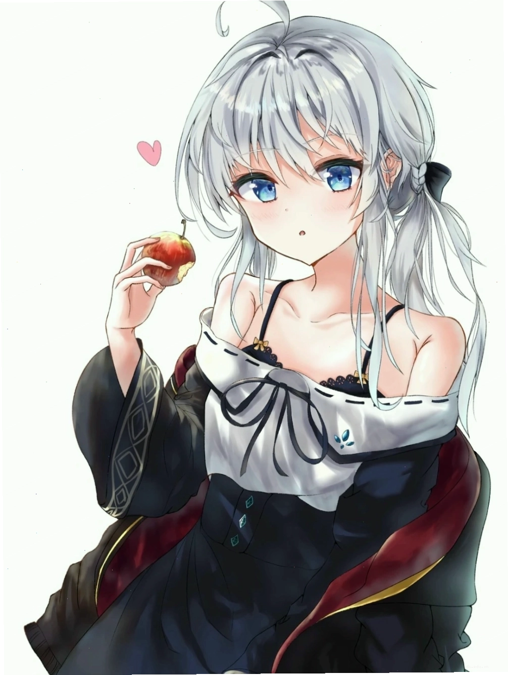 Hình nền Elaina anime dễ thương với trang phục phù thủy