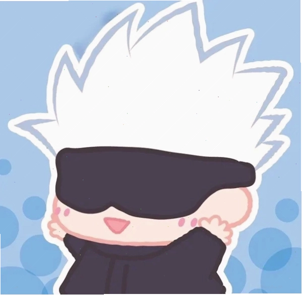 Hình nền Gojo Satoru chibi cực dễ thương