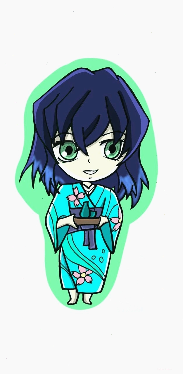 Hình nền Inosuke Chibi dễ thương