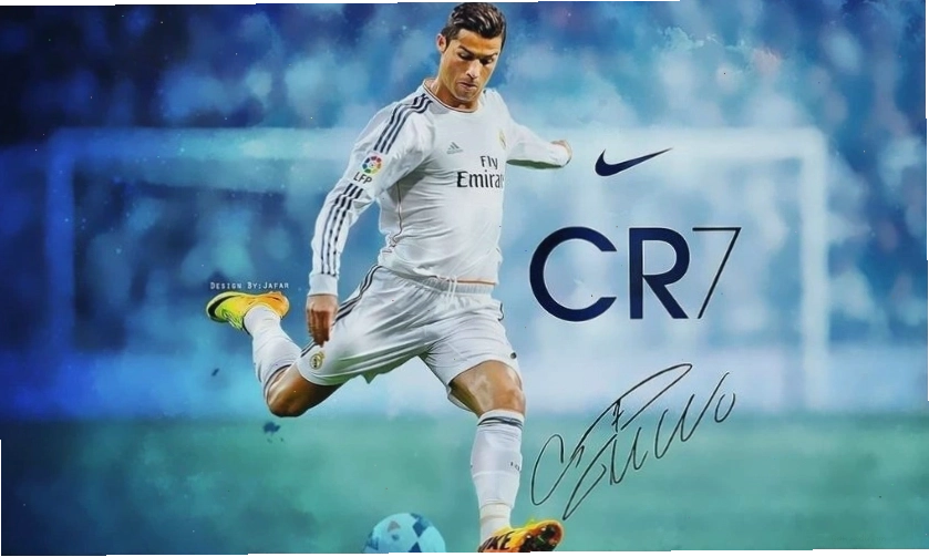Hình nền máy tính Cristiano Ronaldo với hiệu ứng 3D