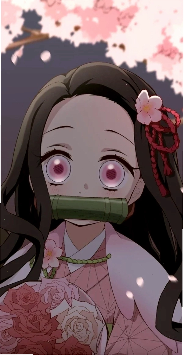 Hình nền Nezuko chibi dễ thương