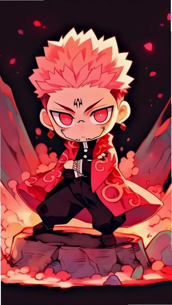 Hình nền Sukuna chibi cute