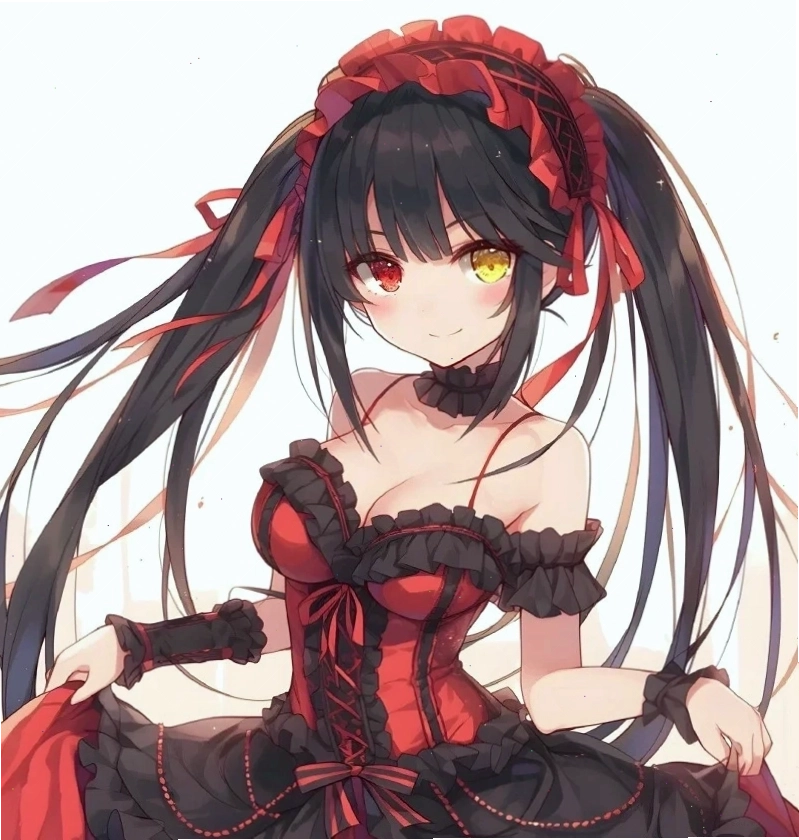 Hình nền Tokisaki Kurumi chibi dễ thương