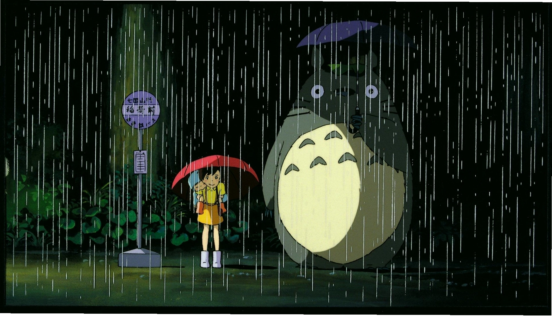 Hình nền Totoro và các bạn nhỏ, mang đến sự đáng yêu
