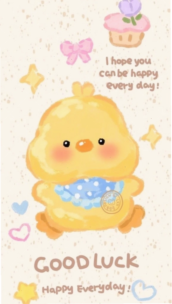 Hình nền với các biểu tượng cute và ngầu
