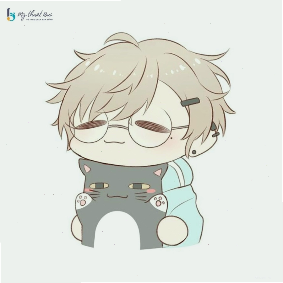 Hình vẽ chibi nam đáng yêu