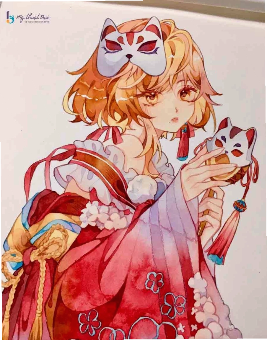 Hướng dẫn cách vẽ anime nữ đơn giản từng bước