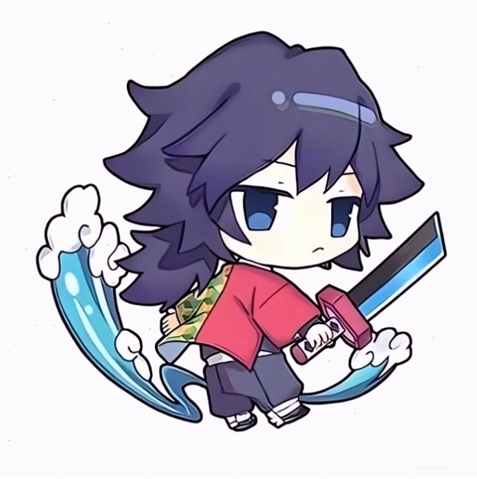 Hướng dẫn cách vẽ nhân vật Thanh Gươm Diệt Quỷ theo phong cách Chibi