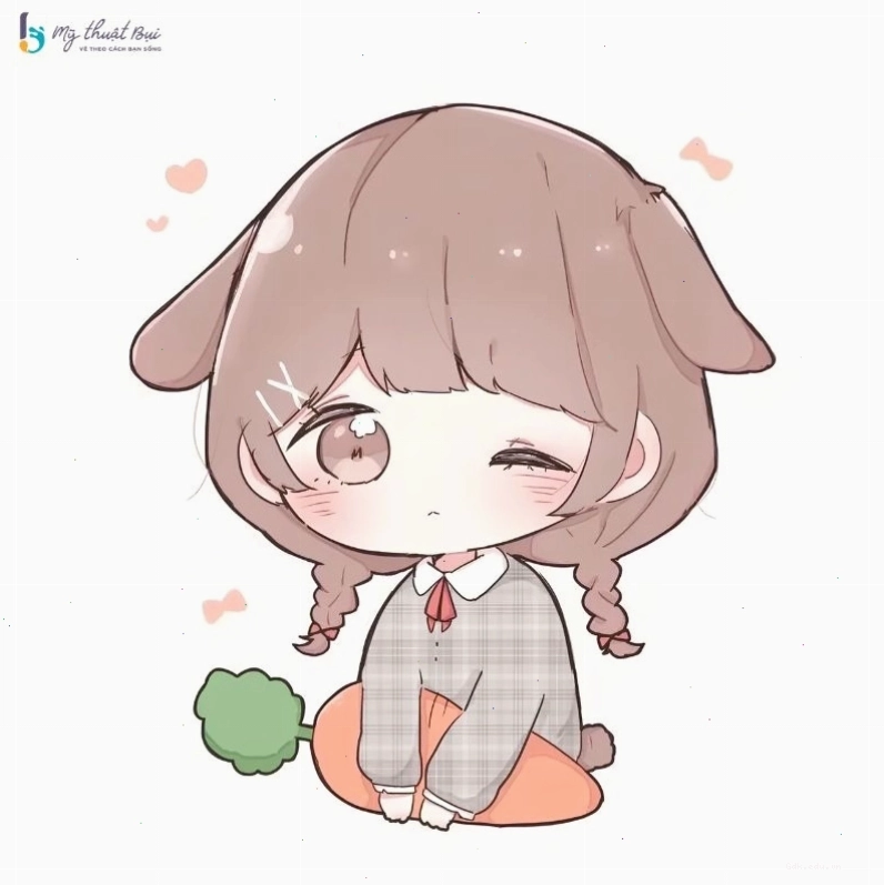 Hướng dẫn vẽ chibi dễ thương từng bước