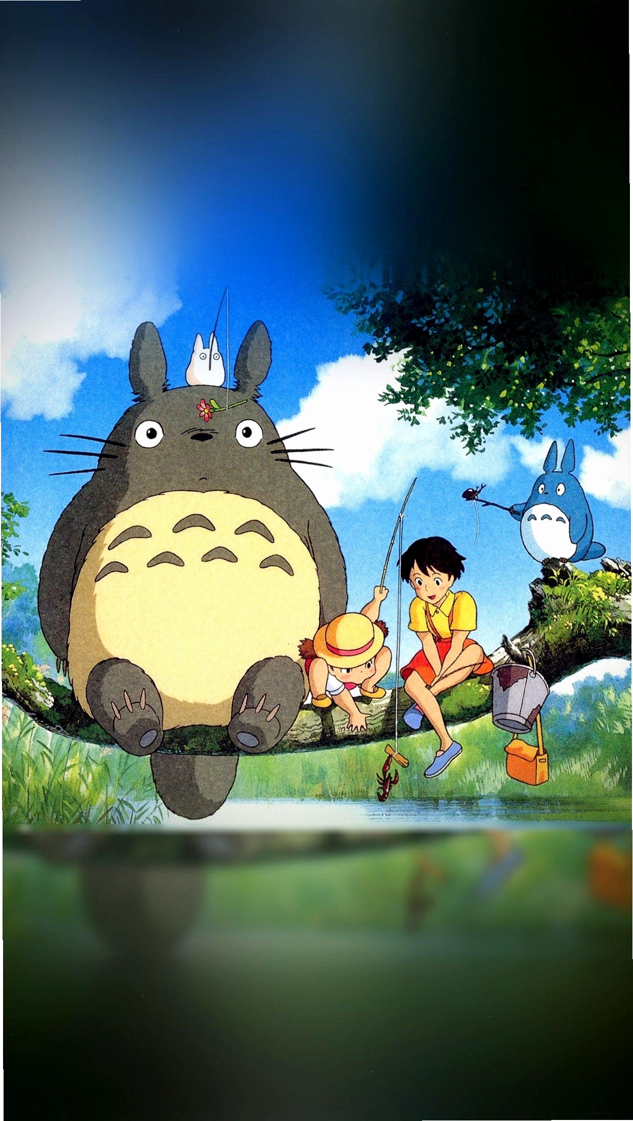 iPhone7 wallpaper. my neighbor totoro