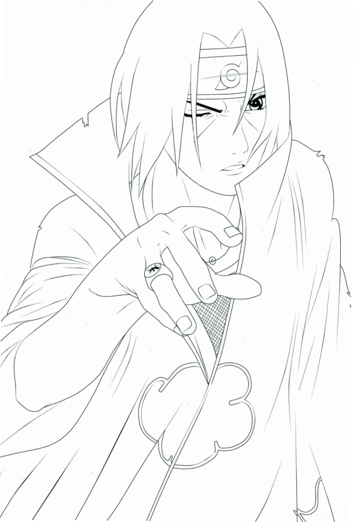 Itachi Chibi trong phong cách Anime
