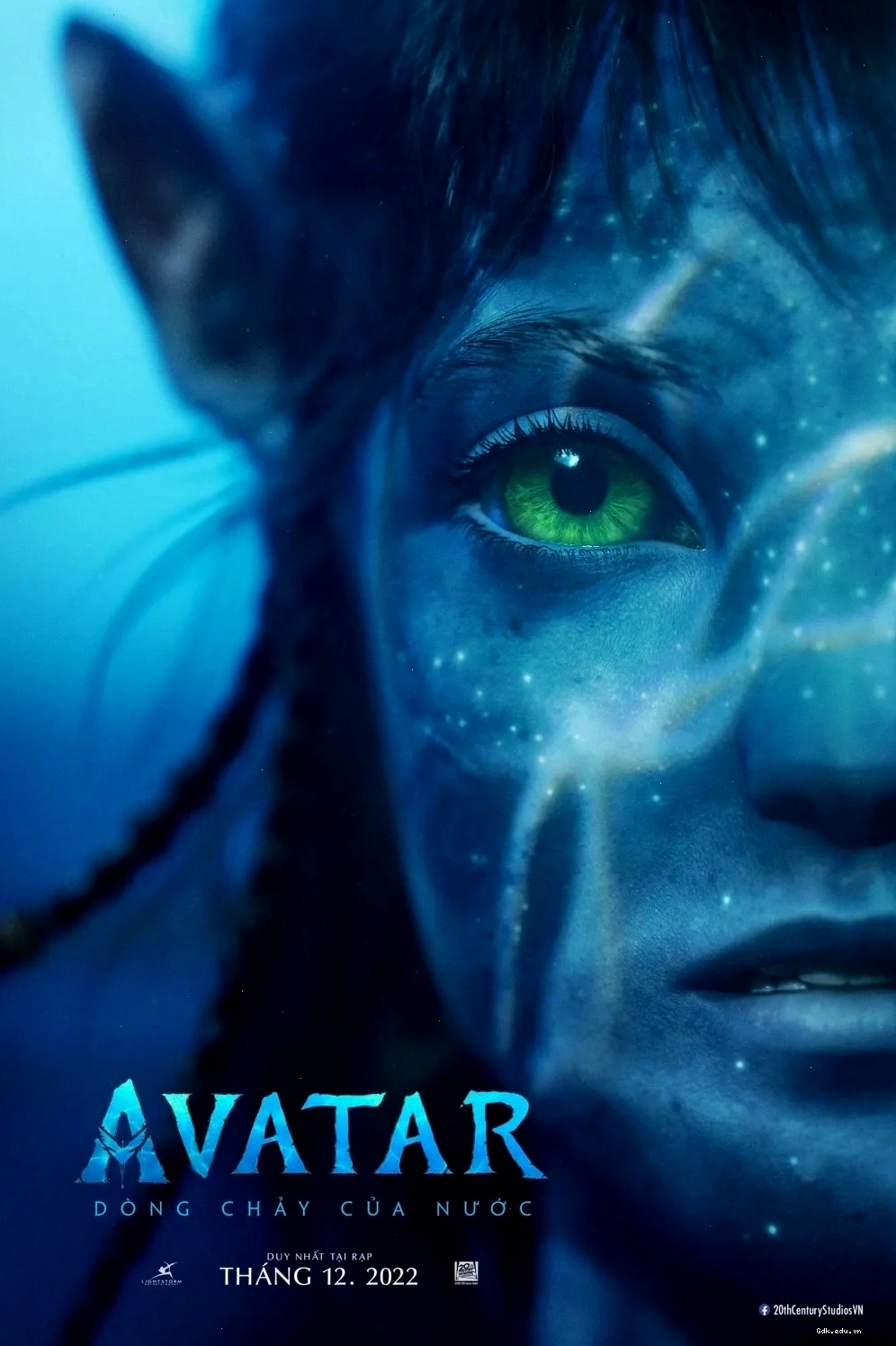 Jake Sully và gia đình trong Avatar 2: Dòng chảy của nước