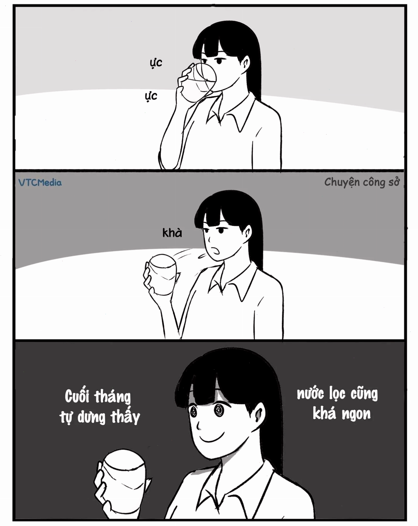 Meme chuyện công sở về hết tiền
