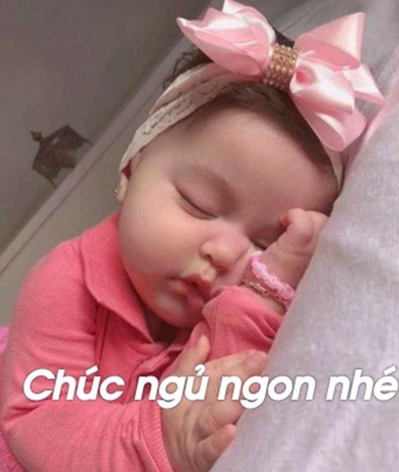Meme dễ thương chúc ngủ ngon