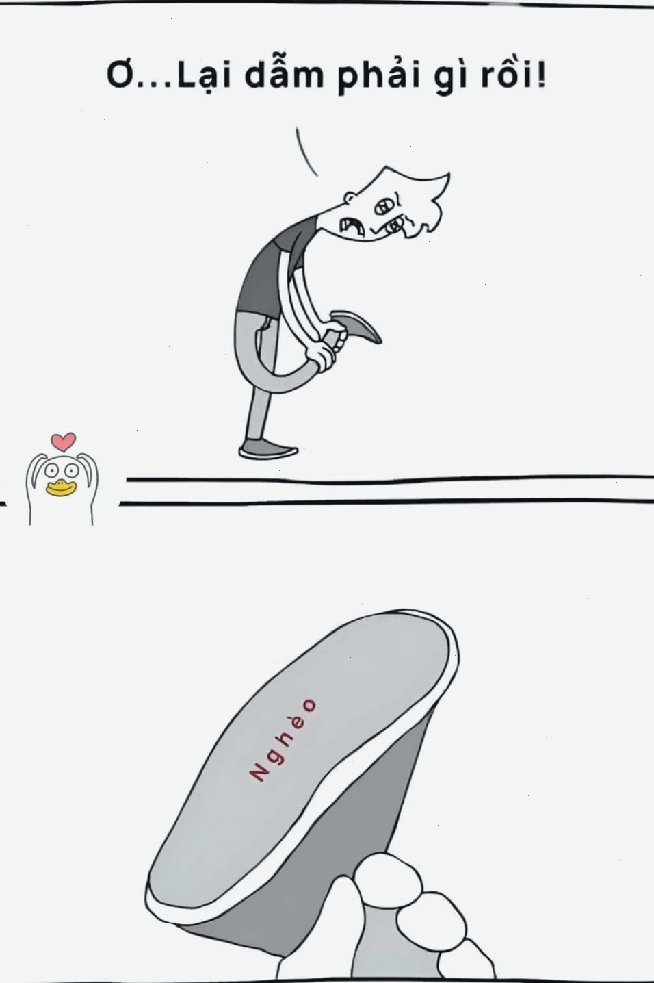 Meme hài hết tiền