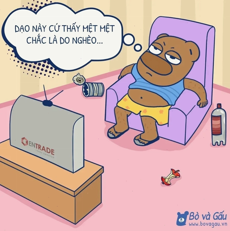 Meme mệt mỏi vì nghèo