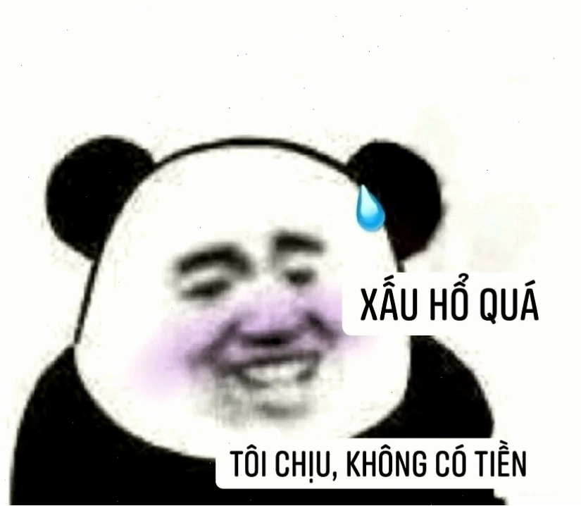 Meme nghèo bất lực