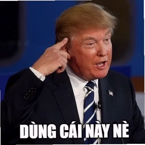 Meme troll dùng cái não nè thể hiện sự ngạc nhiên