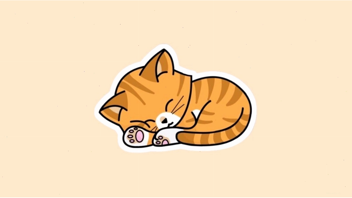 Mèo chibi với phụ kiện ngộ nghĩnh