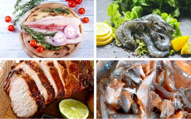 Nguyên liệu nấu lẩu mắm miền tây đầy đủ màu sắc